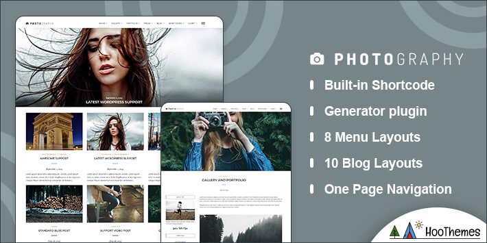 Photography Creative WordPress Theme